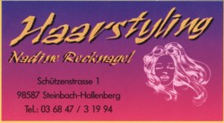 Hier ist das Haarstudio Nadine Recknagel